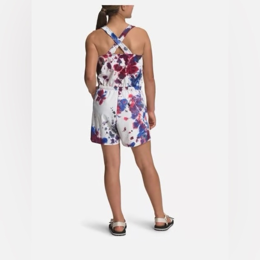 North Face Girls’ Printed Amphibious Class V Romper - Picture 2 of 7